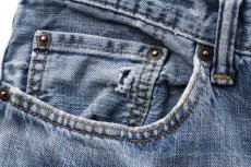 画像6: Levi'sリーバイス USED加工 デニムパンツ W36★SDP3581 (6)