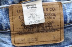 画像5: 90s USA製 Levi'sリーバイス 9922 デニムパンツ 18 SHORT★SDP4261 (5)