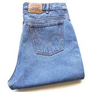 00s Levi'sリーバイス 569 先染め ブラック デニムパンツ フェード w36