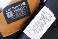 画像4: 新品★carharttカーハート V01 FIRM DUCK INSULATED RIB COLLAR VEST RELAXED FIT キルティングライナー ダックベスト 茶 S (4)
