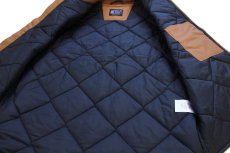 画像5: 新品★carharttカーハート V01 FIRM DUCK INSULATED RIB COLLAR VEST RELAXED FIT キルティングライナー ダックベスト 茶 XL (5)
