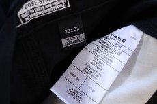 画像6: 新品★carharttカーハート ダブルニー ダック地 ペインターパンツ 黒 W30 L32 (6)