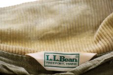 画像4: 80s L.L.Bean HBT ヘリンボーンツイル フィールドコート カーキ★ジャケット ハンティング カバーオール (4)