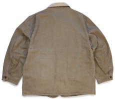 画像2: 80s L.L.Bean HBT ヘリンボーンツイル フィールドコート カーキ★ジャケット ハンティング カバーオール (2)