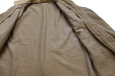 画像5: 80s L.L.Bean HBT ヘリンボーンツイル フィールドコート カーキ★ジャケット ハンティング カバーオール (5)