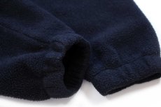 画像6: 00s Woolrichウールリッチ 無地 チンスト付き POLARTEC フリースジャケット 黒 M (6)