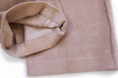 画像7: 90s USA製 LANDS'ENDランズエンド 太畝 コーデュロイパンツ ベージュ 34L★スラックス (7)