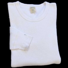 画像1: 90s STJOHN'SBAY コットン サーマルシャツ ナチュラル XL-T (1)