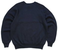 画像2: 90s USA製 Leeリー C.U.Buffaloes BAD BOYS OF THE BIG 8 アメフト スウェット 黒 L (2)