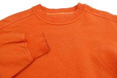 画像3: 90s PLUMA BY RUSSELLラッセル 無地 スウェット オレンジ L★ブランク (3)