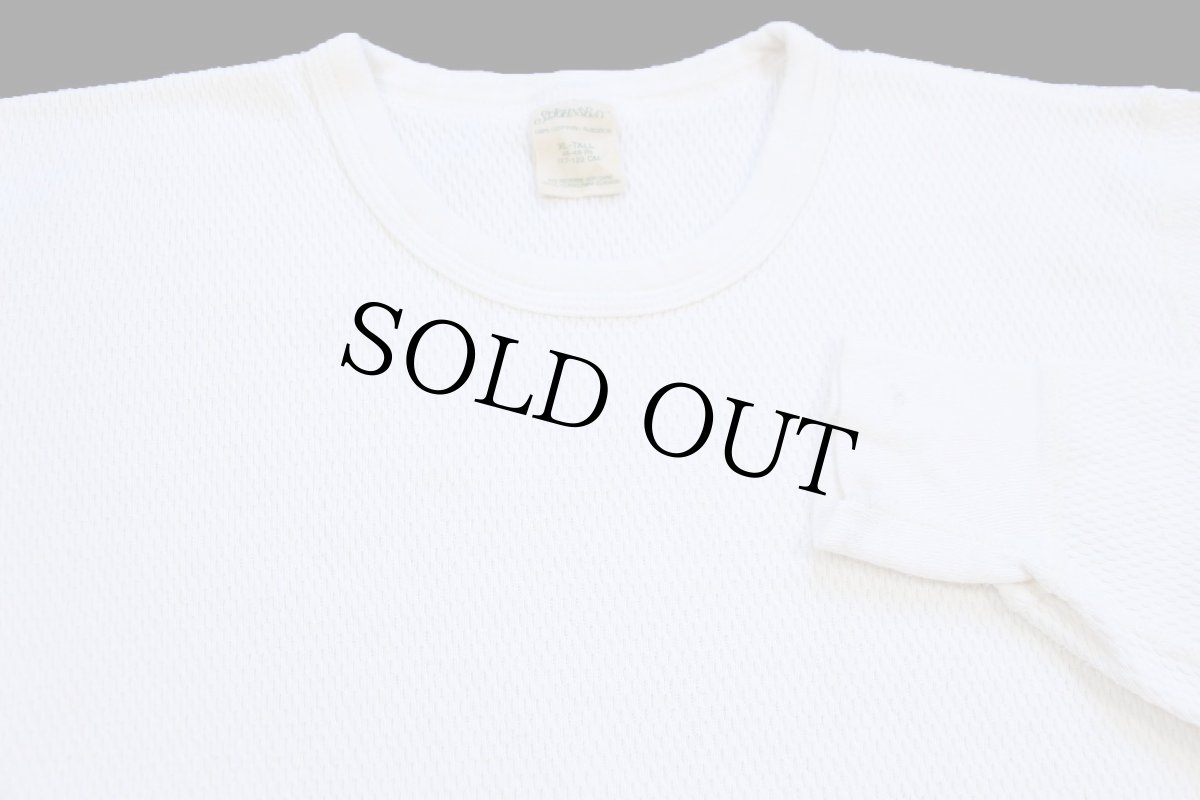 画像4: 90s STJOHN'SBAY コットン サーマルシャツ ナチュラル XL-T (4)