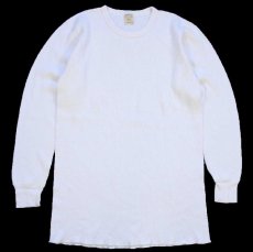 画像2: 90s STJOHN'SBAY コットン サーマルシャツ ナチュラル XL-T (2)