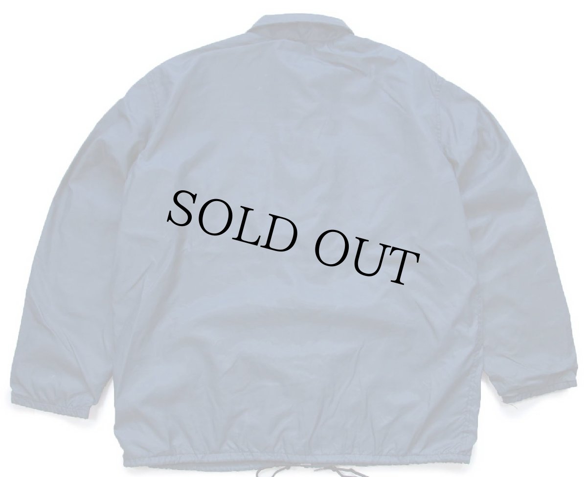 画像2: 90s USA製 SUZUKIスズキ ロゴ刺繍 ナイロン コーチジャケット 紺 L (2)