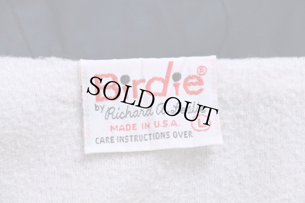 画像4: 80s USA製 LAKE PARK FOOTBALL アメフト 両面プリント ナイロン コーチジャケット 紺 L (4)