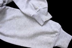 画像7: 90s USA製 RUSSELLラッセル FDR COUGARS 前V スウェット 杢ライトグレー M (7)