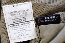 画像4: 16 USA製 米軍 ECWCS GEN3 LEVEL3 POLARTEC フリースジャケット コヨーテ タン M-R (4)