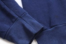 画像6: 90s USA製 ALASKA ウルフ アート スウェット 紺 XXL★特大 (6)