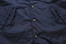 画像6: 80s ELLWOOD ROBINSON LTD トラック刺繍 ナイロン コーチジャケット 黒 XL (6)