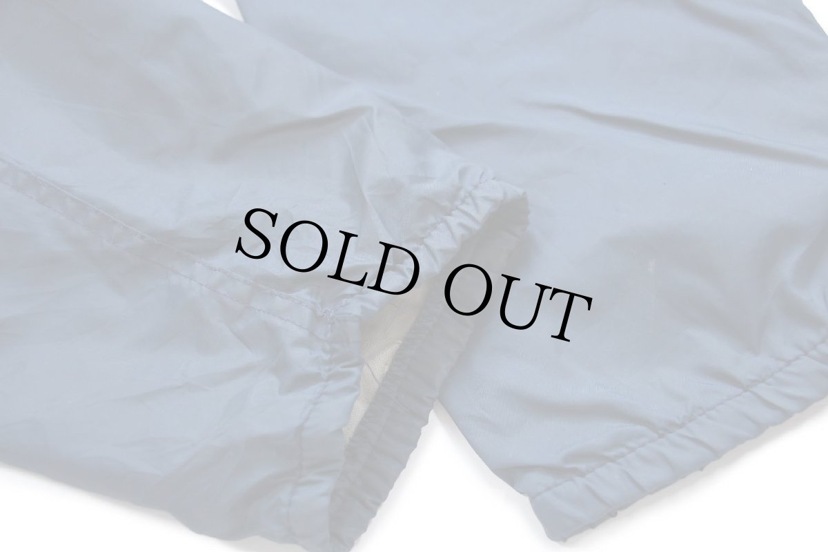 画像6: 90s USA製 SUZUKIスズキ ロゴ刺繍 ナイロン コーチジャケット 紺 L (6)