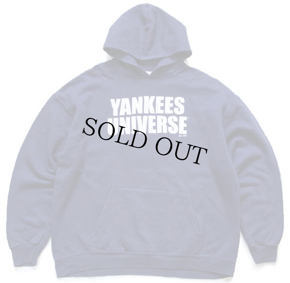 画像1: 00s Majestic MLB New York YANKEES UNIVERSE ニューヨーク ヤンキース スウェットパーカー 紺 L★フーディー (1)