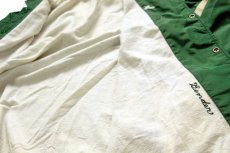 画像5: 70s NEW JERSEY STATE FIRST AID COUNCIL パッチ&チェーン刺繍 ナイロン コーチジャケット 緑 44 (5)
