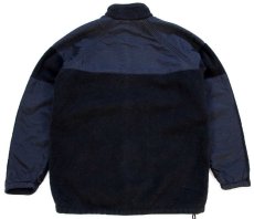 画像2: 13 米軍 U.S.NAVY ECWCS GEN2 NWU ゴアテックスパーカー ライナー フリースジャケット 黒 S-L (2)