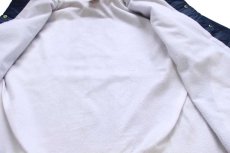 画像5: 80s USA製 LAKE PARK FOOTBALL アメフト 両面プリント ナイロン コーチジャケット 紺 L (5)