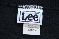 画像5: 90s USA製 Leeリー C.U.Buffaloes BAD BOYS OF THE BIG 8 アメフト スウェット 黒 L (5)