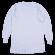 画像3: 90s STJOHN'SBAY コットン サーマルシャツ ナチュラル XL-T (3)