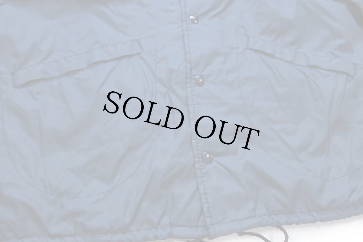 画像5: 90s USA製 SUZUKIスズキ ロゴ刺繍 ナイロン コーチジャケット 紺 L (5)