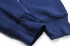 画像6: 80s USA製 OPERATION DESERT SHIELD イーグル 星条旗 ひび割れプリント スウェット 紺 L (6)