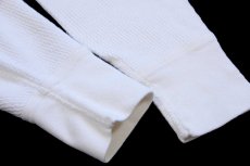 画像6: USA製 HEMINGWAY APPAREL コットン サーマルシャツ ナチュラル L (6)