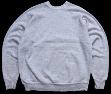 画像2: 80s USA製 Smithsonian Institution スウェット 杢グレー ボロ L (2)