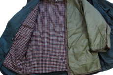 画像6: 90s USA製 L.L.Bean PRIMALOFTプリマロフト ライナー付き ダック地 フィールドコート 緑 L★ジャケット ハンティング (6)