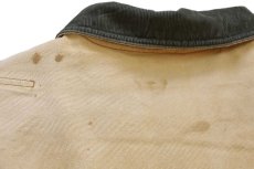 画像7: 90s L.L.Bean PRIMALOFTプリマロフト ライナー付き ダック地 フィールドコート 茶 フェード XL★ジャケット ハンティング (7)