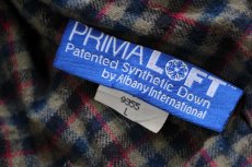 画像5: 90s USA製 L.L.Bean PRIMALOFTプリマロフト ライナー付き ダック地 フィールドコート 緑 L★ジャケット ハンティング (5)