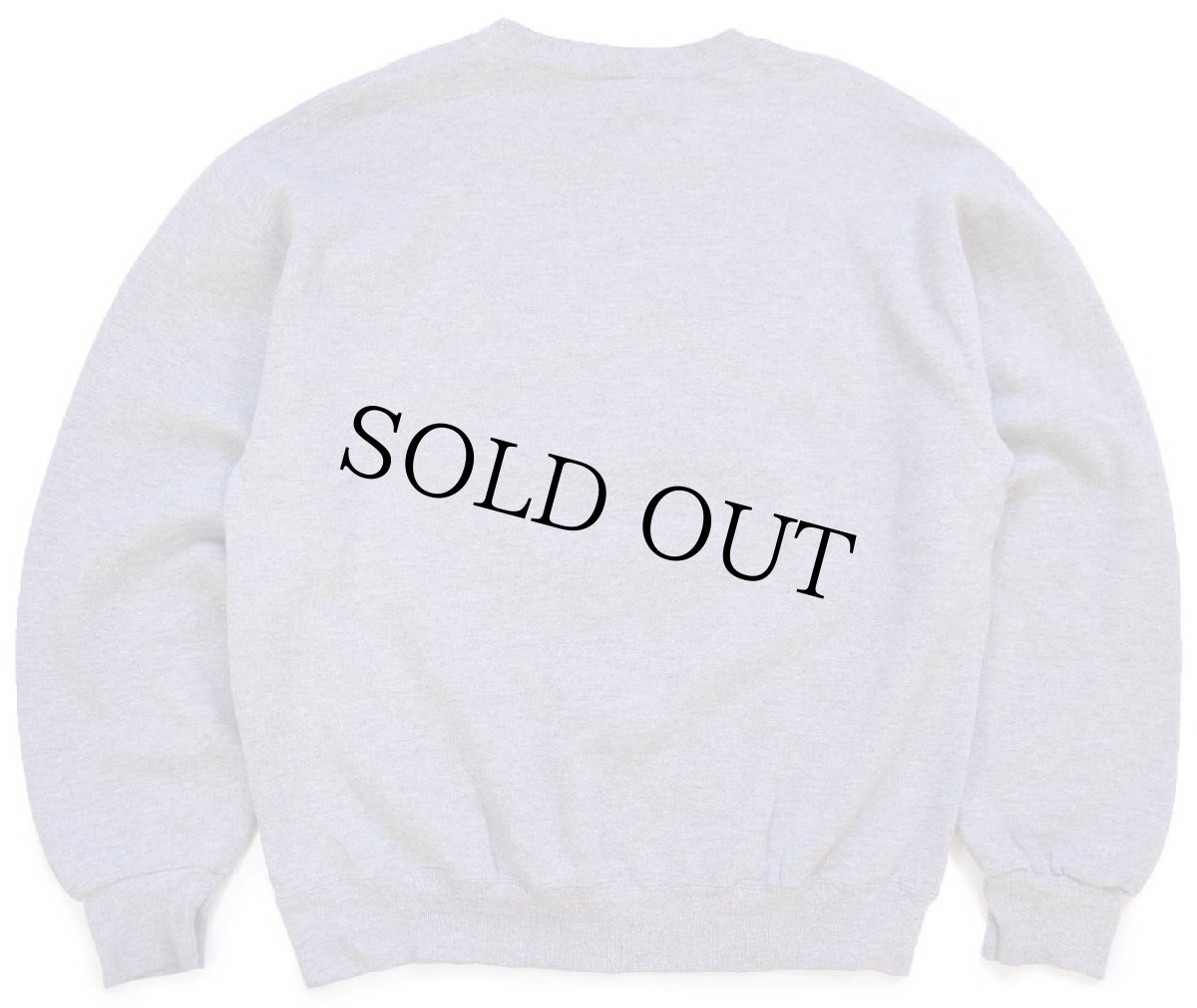 画像2: 90s メキシコ製 RUSSELLラッセル CHHS PANTHERS 前V スウェット 杢グレー L (2)