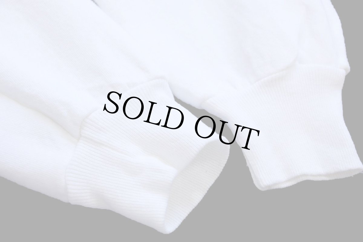 画像6: 90s USA製 RUSSELLラッセル Scarlets RIDGEFIELD PARK 前V スウェット 白 L (6)