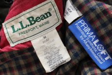 画像5: 90s USA製 L.L.Bean PRIMALOFTプリマロフト ライナー付き ダメージ ダック地 フィールドコート 赤紫 M★ジャケット ハンティング (5)