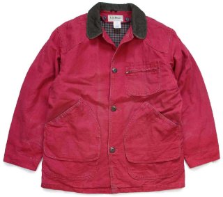 70s L.L.Bean 筆記体タグ チンスト付き ナイロン コーチジャケット 紺