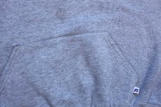 画像6: 00s メキシコ製 RUSSELLラッセル UMSL スウェットパーカー 杢グレー L★フーディー (6)