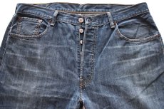 画像4: Levi'sリーバイス 501 USED加工 カットオフ デニムパンツ W38★SDP4127 (4)