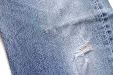 画像8: Levi'sリーバイス 501 ペンキ飛び&ダメージ デニムパンツ W38★SDP4126 (8)