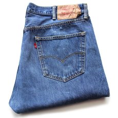 画像1: Levi'sリーバイス 501 ダメージ デニムパンツ W40 L32★SDP4164 (1)