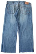 画像3: 00s Levi'sリーバイス 501 USED加工 カットオフ デニムパンツ W40★SDP4180 (3)