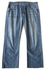画像2: Levi'sリーバイス 501 USED加工 カットオフ デニムパンツ W38★SDP4127 (2)