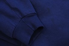 画像6: 90s メキシコ製 RUSSELLラッセル UNC TAR HEELS アップリケ&刺繍 スウェットパーカー 紺 L★フーディー (6)