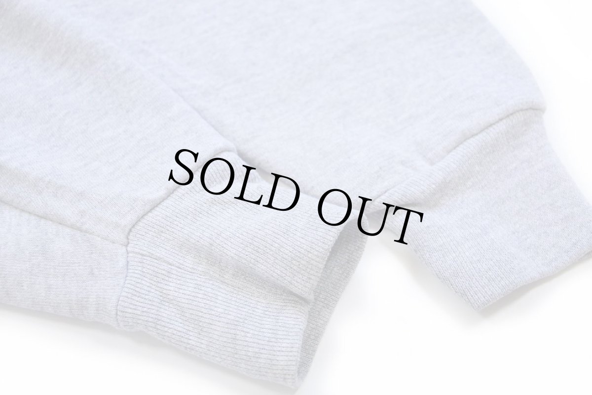 画像5: 90s メキシコ製 RUSSELLラッセル 無地 スウェットパーカー 杢グレー XL★フーディー ブランク (5)