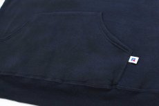 画像5: 90s メキシコ製 RUSSELLラッセル BEACH アップリケ スウェットパーカー 黒 L★フーディー (5)