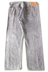 画像3: Levi'sリーバイス 501 先染め グレー デニムパンツ フェード W38 L32★SDP4097 (3)